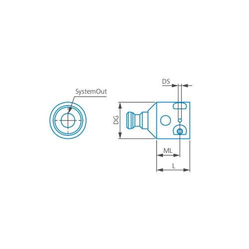 Star element with cone adapter, 4 X DS 2 product photo