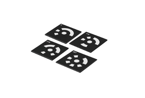 Reference Markers 5.0 mm, coded 323-427, white, magnetic product photo