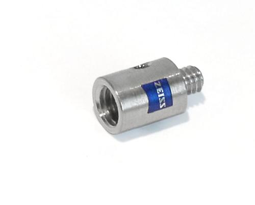Adapter/reduction, M4 bolt, M3 drill hole product photo Front View L