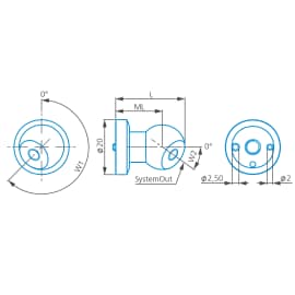 Angle block short, ThermoFit Pro system product photo