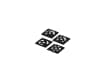Point markers 3.0 mm, coded 8-112, white, magnetic product photo
