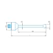 Stylus straight M5, DK5 L75 product photo