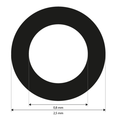 Cibles &agrave; pointe 0.8 mm, blanc, non cod&eacute;, moyen, 3.000 pi&egrave;ces photo du produit