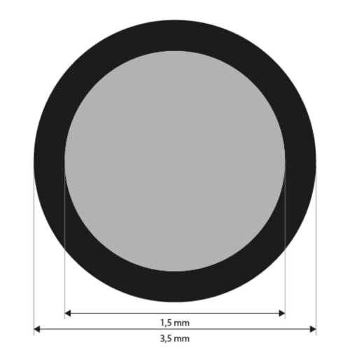 Reference Markers 1.5 mm, retro-reflective, uncoded, 2000 pieces photo du produit