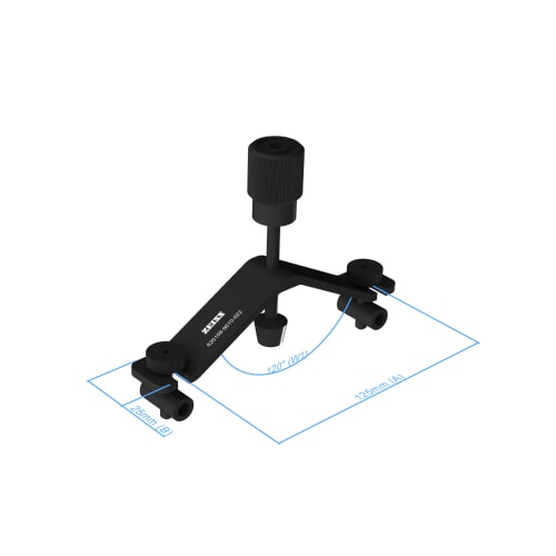 Support de serrage pour V-Block 120&deg; photo du produit Back View L