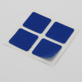 Bande adhésive transparente à double face pour les applications optiques8 seul pads 30 x 30 mm photo du produit