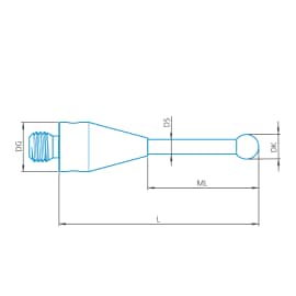Diamond!Scan&copy; pure
Stylet standard M3 XXT, DK2 L51 photo du produit