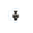 Boulon avec filetage - M6, AF25 photo du produit Back View S