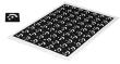 Cibles 5,0 mm, blanc, cod 8-427 photo du produit Back View S