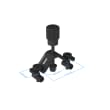 Support de serrage pour V-Block 90&deg; photo du produit Back View S