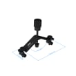 Support de serrage pour V-Block 120&deg; photo du produit Back View S