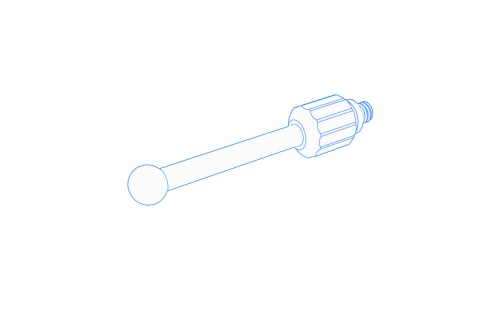 Stylets moletés
