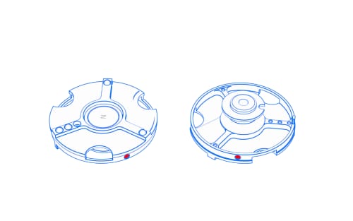 assiette de r&eacute;f&eacute;rence VAST XXT TL1